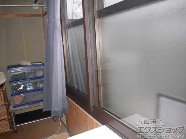 熊本県菊池市のの二重窓（内窓） インプラス ダストバリア仕様 引違い窓 2枚建 施工例