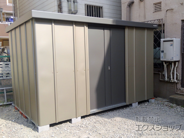 大阪府大阪市のの物置・屋外倉庫 エスケーセブン SK7-180 一般型（SK7-180） 施工例