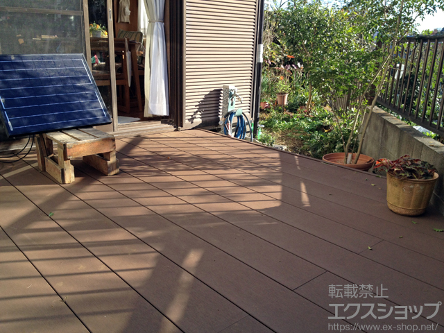 神奈川県川崎市ののウッドデッキ リウッドデッキ 200 施工例