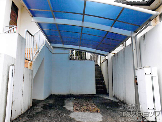 千葉県市原市ののカーポート プレシオスポート 積雪〜20cm対応 施工例