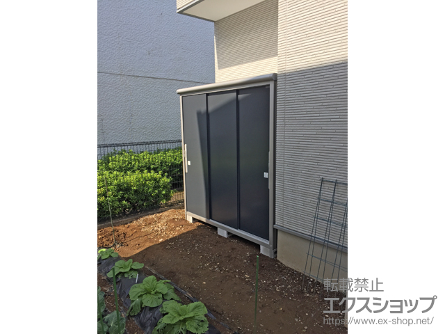 埼玉県新座市のの物置・屋外倉庫 エスモ 一般型（ESD-1806AGL SM） 施工例