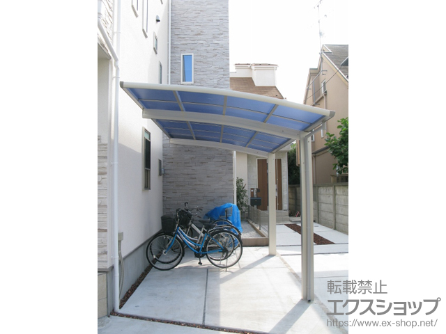 東京都新宿区ののカーポート プレシオスポート 積雪〜20cm対応 施工例