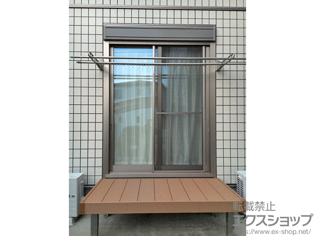 静岡県駿東郡長泉町ののウッドデッキ リウッドデッキ 200 施工例