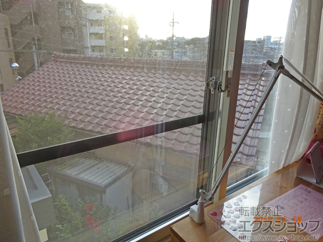 愛知県名古屋市のの二重窓（内窓） インプラス ダストバリア仕様 引違い窓 2枚建 施工例