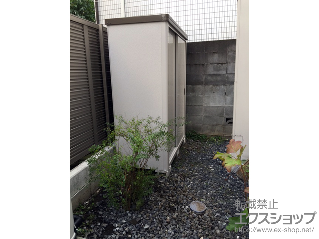 東京都目黒区のの物置・屋外倉庫 エポミニ 断熱構造（YMEM-1507H DB） 施工例