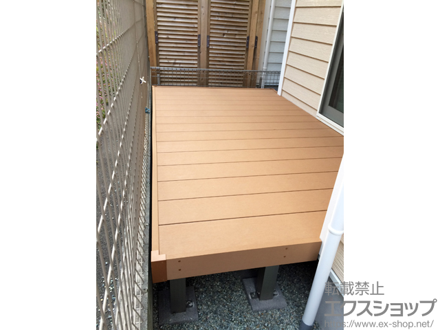 神奈川県横浜市ののウッドデッキ マージウッドデッキ 施工例