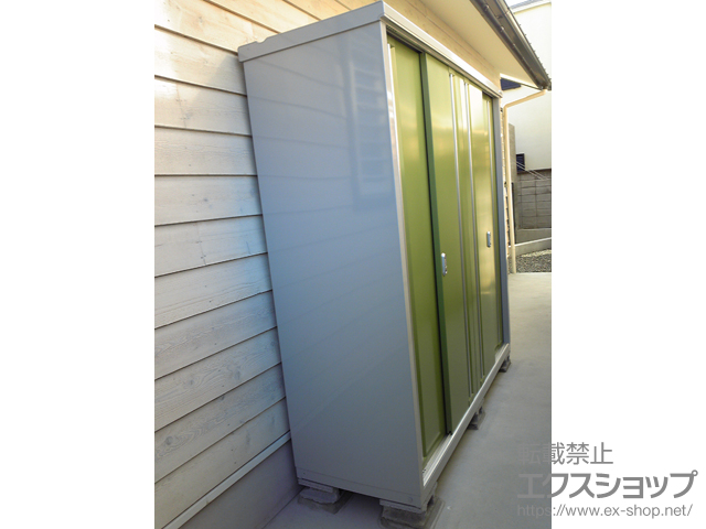 大阪府大阪市のの物置・屋外倉庫 シンプリー 一般型(MJX-196EP) 施工例