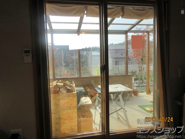 岩手県滝沢市のの二重窓（内窓） プラマードU 引違い窓 2枚建 施工例
