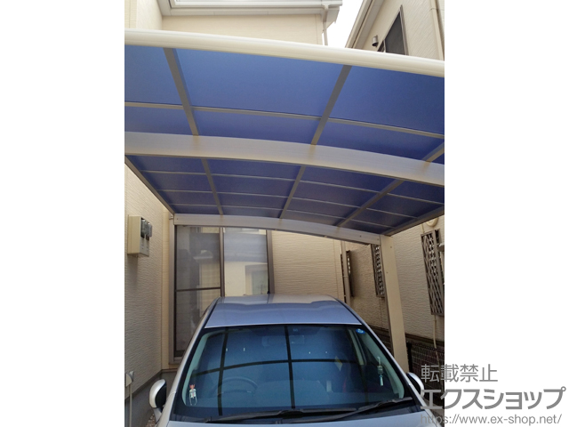 大阪府和泉市ののカーポート プレシオスポート 積雪〜20cm対応 施工例