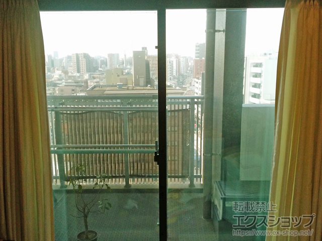 東京都荒川区のの二重窓（内窓） インプラス ダストバリア仕様 引違い窓 2枚建 施工例