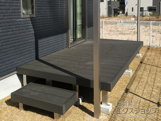 兵庫県神戸市ののウッドデッキ リウッドデッキ 200 施工例