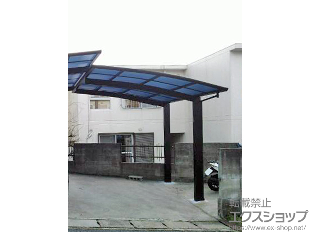 広島県広島市ののカーポート プレシオスポート 積雪〜20cm対応 施工例