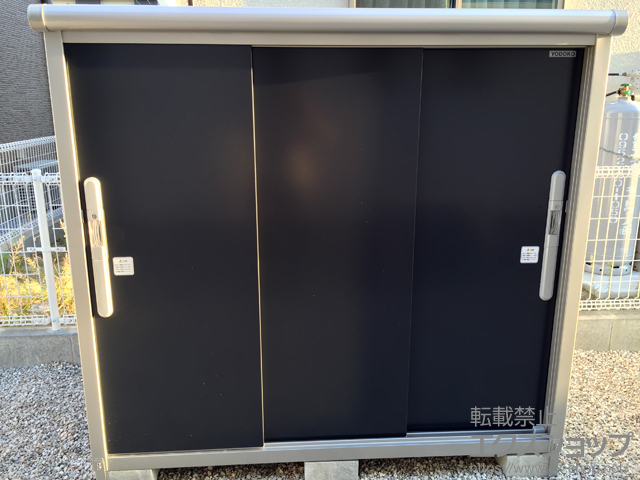 佐賀県佐賀市のの物置・屋外倉庫 エスモ 一般型（ESD-1609EGL SM） 施工例