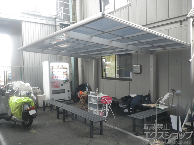 大阪府岸和田市ののカーポート エフルージュグラン　積雪〜20cm対応 施工例