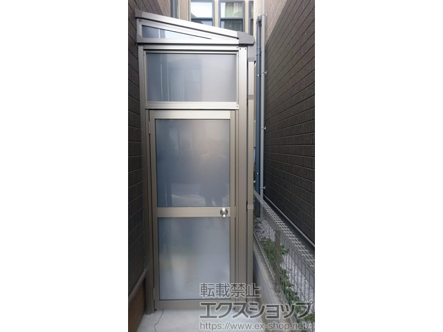 東京都府中市ののストックヤード サンクストックヤード F型 パネルタイプ ヤード仕様 積雪〜20cm対応 施工例