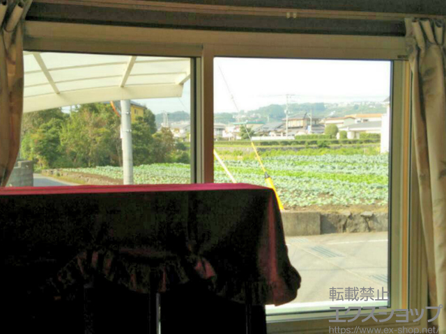 静岡県富士市のの二重窓（内窓） インプラス ダストバリア仕様 引違い窓 2枚建 施工例