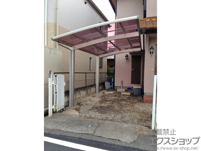 埼玉県川越市ののカーポート レイナポートグラン　積雪〜20cm対応 施工例