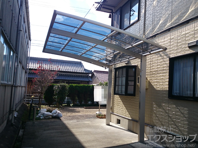 三重県四日市市ののカーポート レイナポートグラン　積雪〜20cm対応 施工例