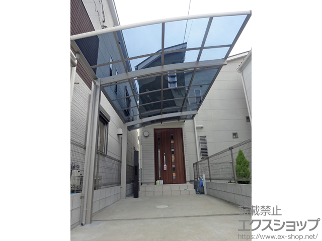 兵庫県西宮市ののカーポート プレシオスポート 積雪〜20cm対応 施工例