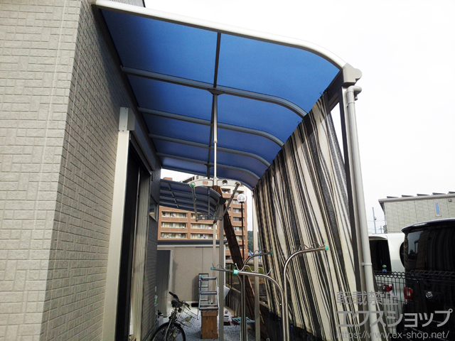 福岡県福岡市ののテラス屋根 ヴェクターテラス R型 テラスタイプ 単体 積雪〜20cm対応 施工例