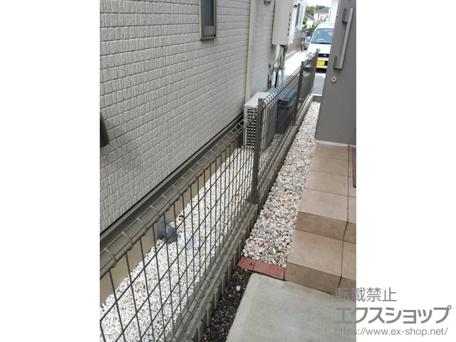 ��t�����c�s��LIXIL ���N�V��(TOEX)�̃t�F���X�E��E�� �n�C�O���b�h�t�F���XUF8�^ �t���[�|�[���^�C�v �{�H��