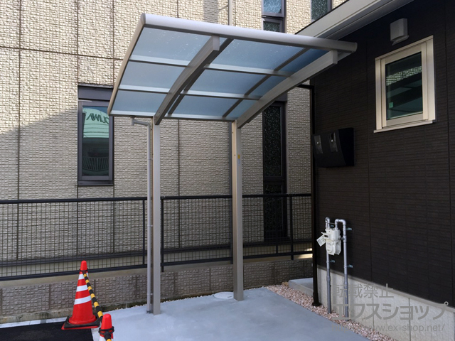 岡山県岡山市ののサイクルポート・駐輪場 レイナポートグランミニ 積雪〜20cm対応 施工例