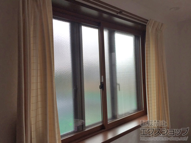 神奈川県茅ヶ崎市のの二重窓（内窓） インプラス ダストバリア仕様 引違い窓 2枚建 施工例