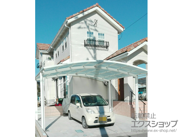 千葉県流山市ののカーポート レイナツインポートグラン 積雪〜20cm対応 施工例