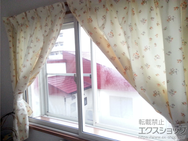 千葉県柏市のの二重窓（内窓） インプラス ダストバリア仕様 引違い窓 2枚建 施工例