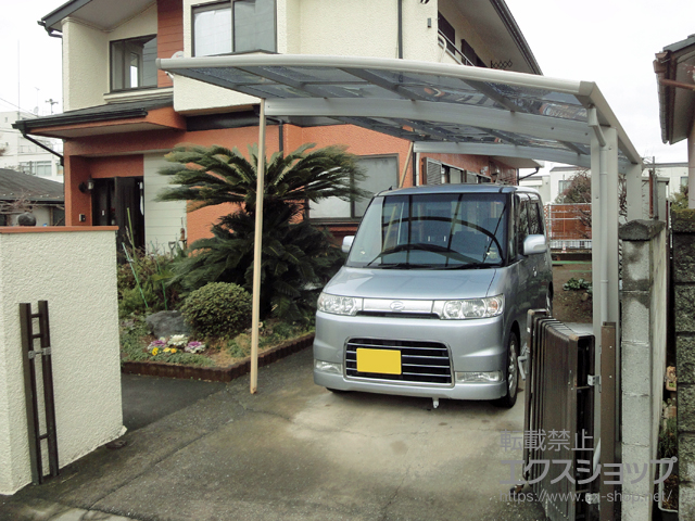 埼玉県北葛飾郡杉戸町ののカーポート プレシオスポート 積雪〜20cm対応 施工例