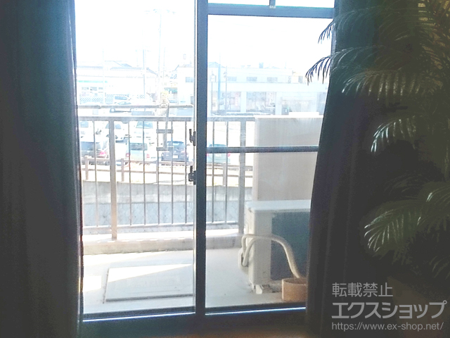 山梨県甲府市のの二重窓（内窓） インプラス ダストバリア仕様 引違い窓 2枚建 施工例