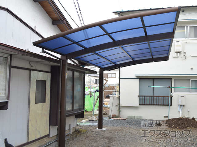 東京都八王子市ののカーポート レイナポートグラン 積雪〜20cm対応 施工例
