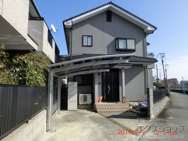 神奈川県小田原市ののカーポート レイナポートグラン　積雪〜20cm対応 施工例