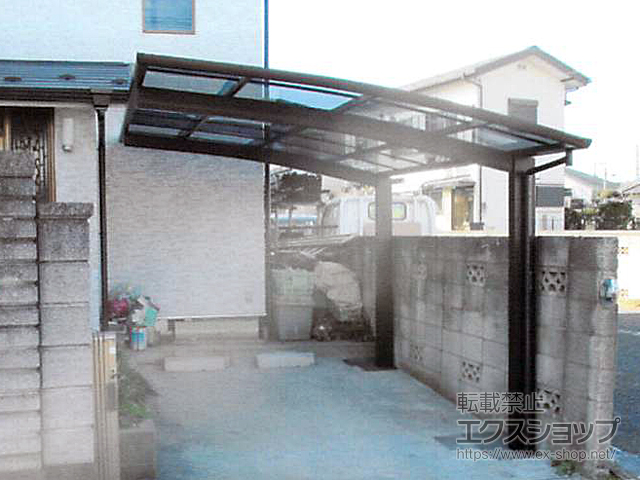 千葉県千葉市ののカーポート プレシオスポート 積雪〜20cm対応 施工例