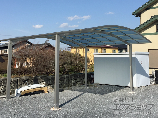 岐阜県大垣市ののカーポート レイナツインポートグラン　積雪〜20cm対応 施工例