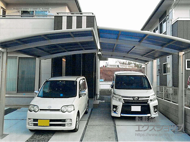 熊本県熊本市ののカーポート レイナポートグラン 積雪〜20cm対応 施工例