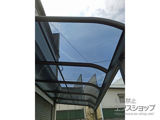 福岡県飯塚市ののテラス屋根 ヴェクターテラス R型 テラスタイプ 単体 積雪〜20cm対応 施工例