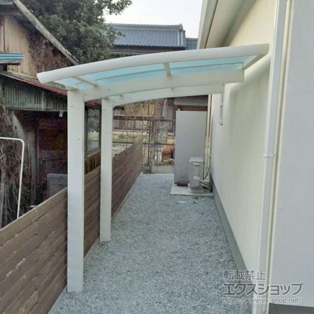 愛知県豊川市ののサイクルポート・駐輪場 レイナポートグランミニ 積雪〜20cm対応 施工例