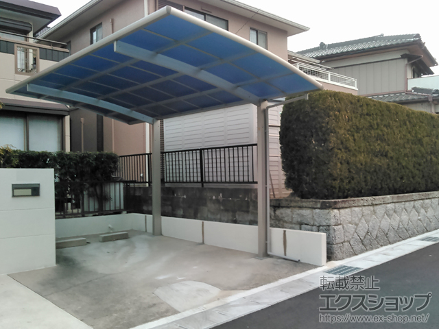愛知県豊田市ののカーポート レイナポートグラン 積雪〜20cm対応 施工例