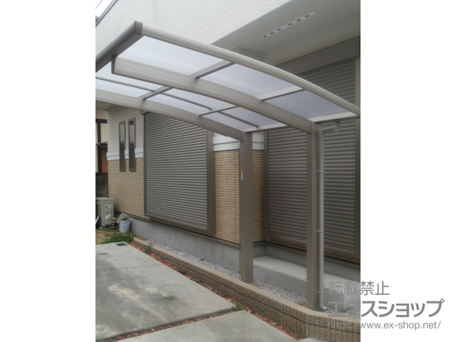 東京都練馬区ののサイクルポート・駐輪場 プレシオスポート ミニ 積雪〜20cm対応 施工例