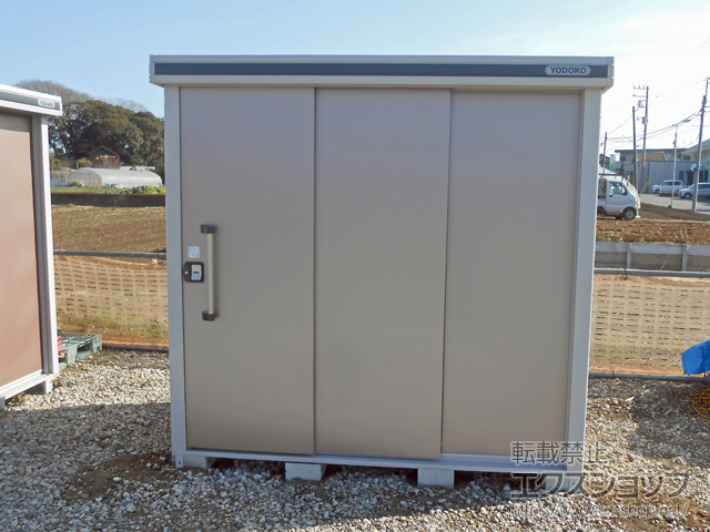 千葉県千葉市のの物置・屋外倉庫 エルモ 一般型（LMD-2215-MR ） 施工例