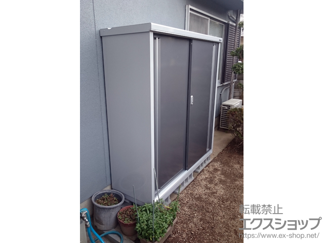 奈良県橿原市のの物置・屋外倉庫 シンプリー 一般型（MJX-155D-PG） 施工例