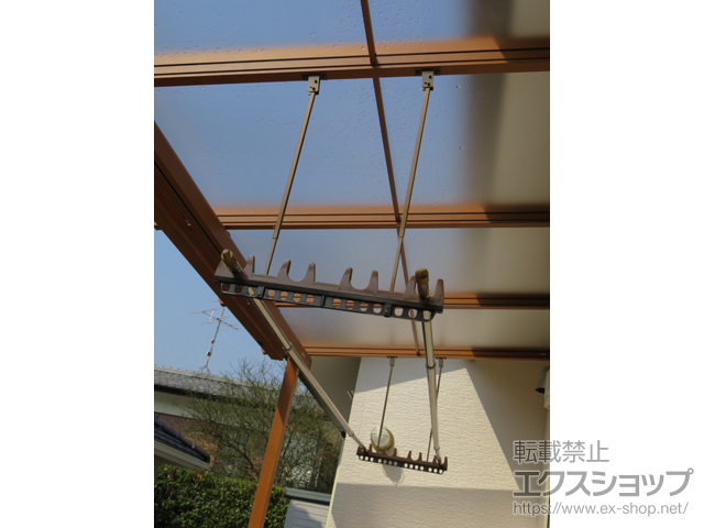 奈良県奈良市の三協アルミテラス屋根施工例(ナチュレ Nn型 標準納まり ...