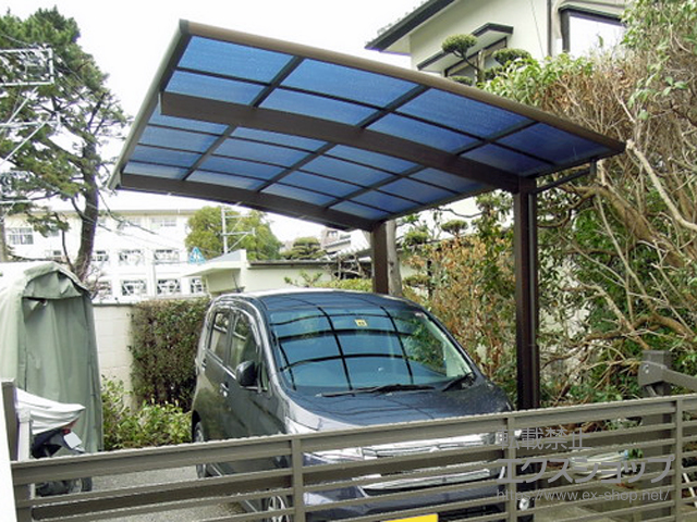 福岡県福岡市ののカーポート プレシオスポート 積雪〜20cm対応 施工例