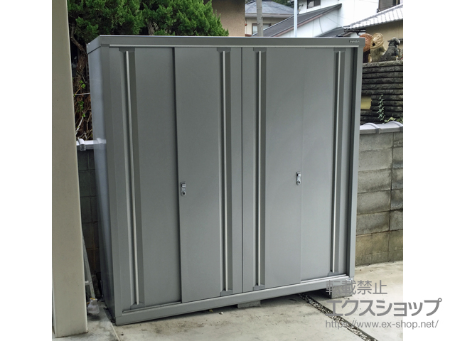 京都府京都市のの物置・屋外倉庫 ナイソーシスター 一般型(KMX-215E) 施工例