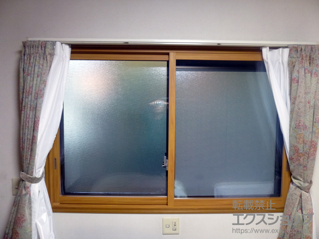 群馬県安中市のの二重窓（内窓） インプラス ダストバリア仕様 引違い窓 2枚建 施工例