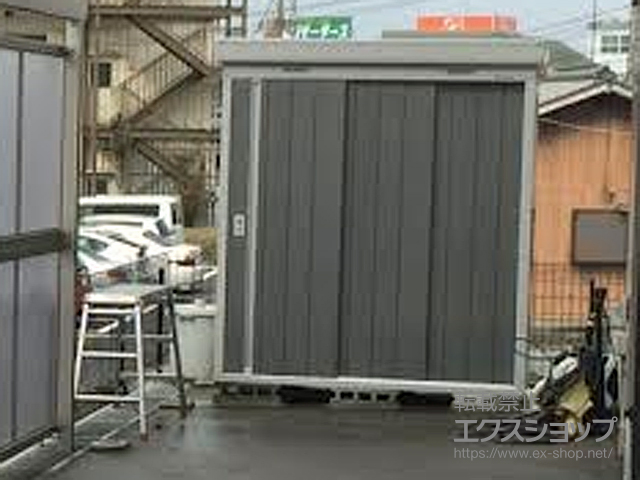 福岡県福岡市のの物置・屋外倉庫 ネクスタ 一般型（NXN-25S PG） 施工例