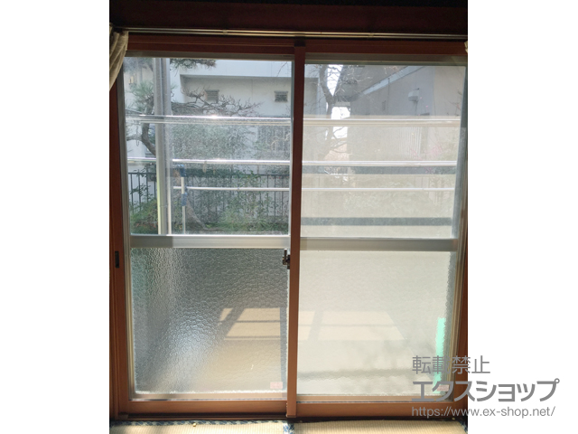 岐阜県安八郡神戸町のの二重窓（内窓） インプラス ダストバリア仕様 引違い窓 2枚建 施工例