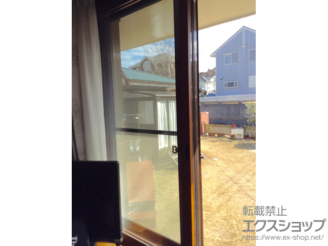 千葉県いすみ市のの二重窓（内窓） インプラス ダストバリア仕様 引違い窓 2枚建 施工例