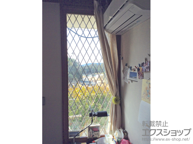 千葉県いすみ市のの二重窓（内窓） インプラス ダストバリア仕様 FIX窓 幅=720mm 施工例